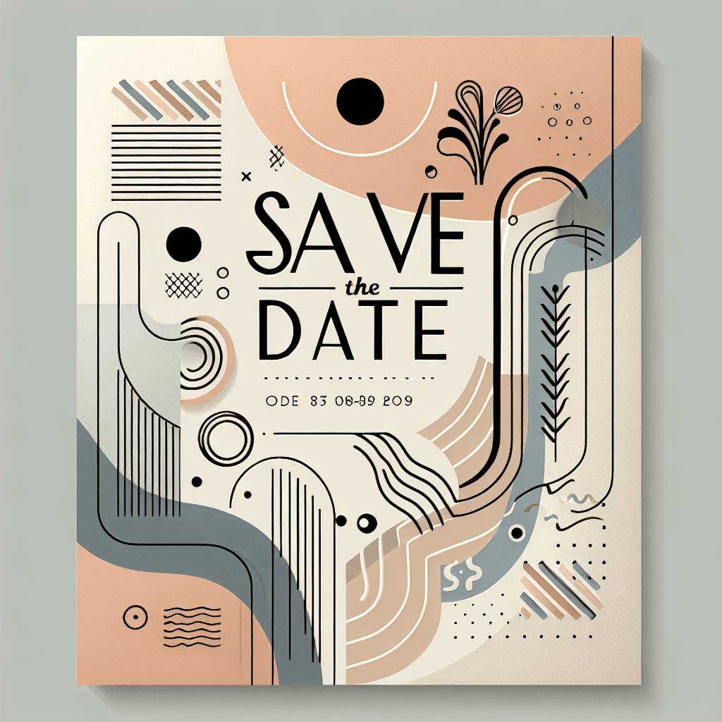 Save the Date Email Template