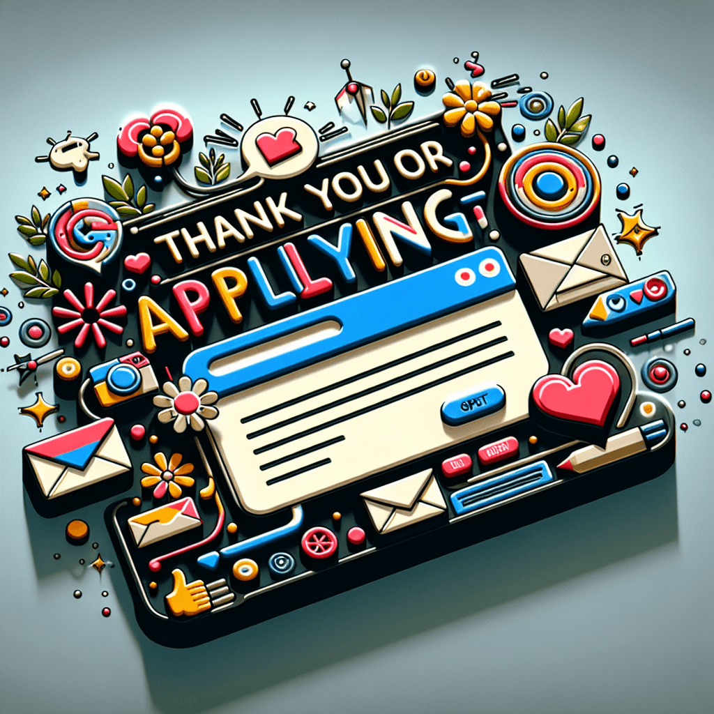 Free Thank You for Applying Email Template Generator